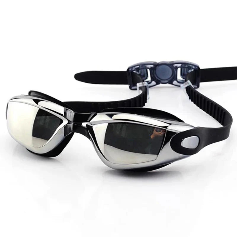 Swimming Goggles for Men & Women ā Anti-Fog UV Protection, Waterproof, Adjustable Silicone Swim Goggles for Adults & Kids