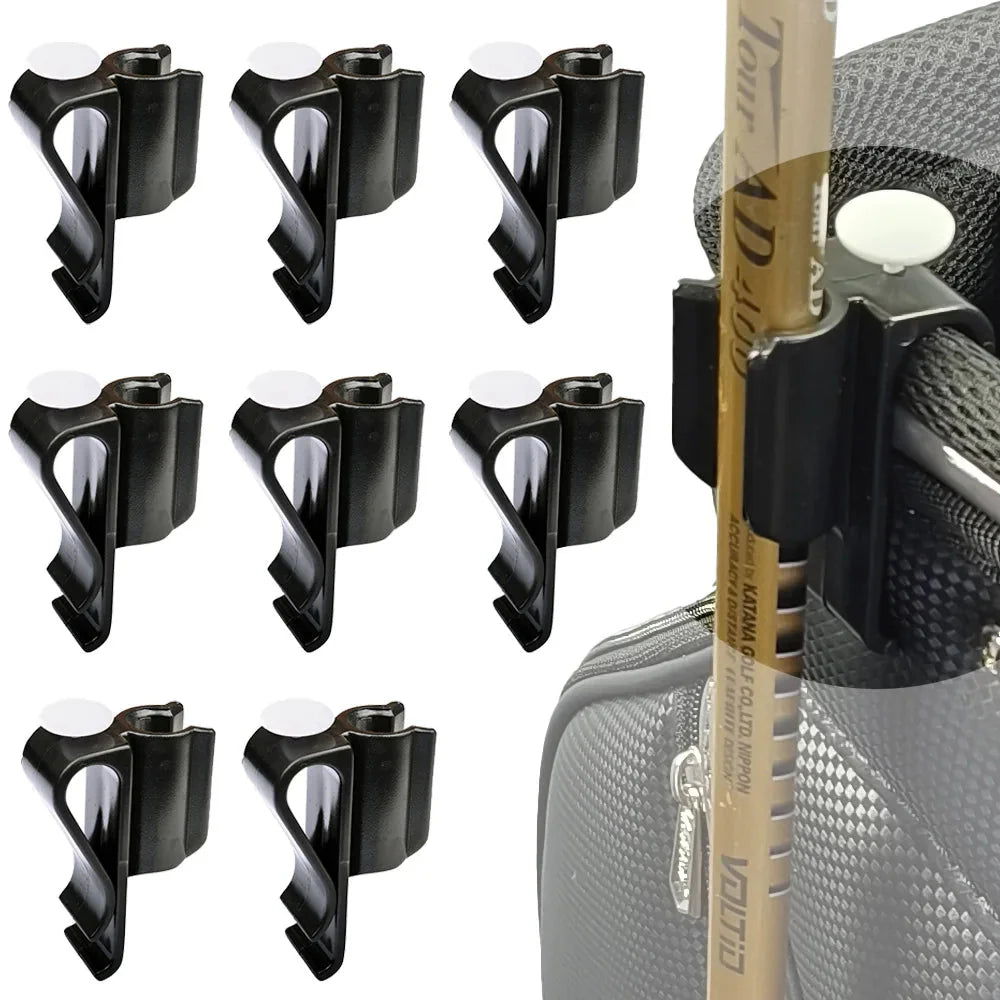 Durable Golf Club Bag Clips ā Putter Clamp Holder Organizer, Plastic Golf Accessories for Men and Women