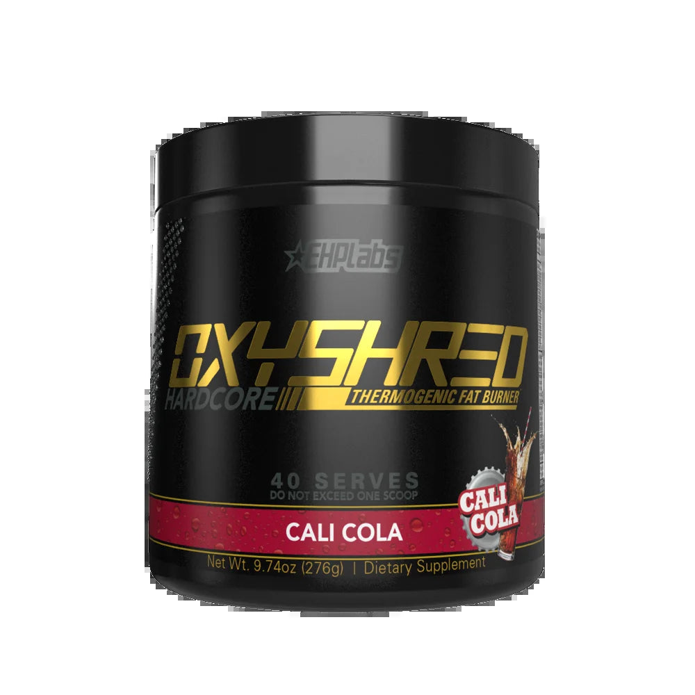 Oxyshred Hardcore Pre Workout Powder - Cali Cola, 40 Servings