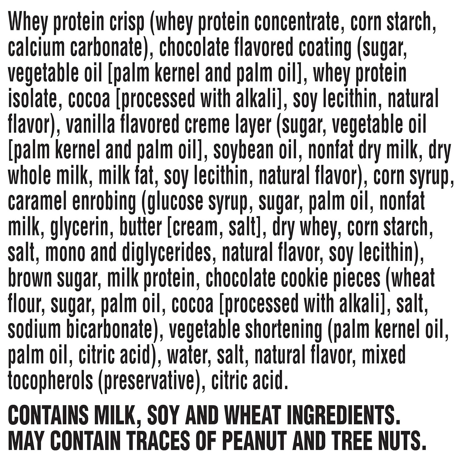 Whey Protein Bars, Cookies & Crème, 2.8 Oz Bars (Pack of 12, 20G of Protein per Bar)