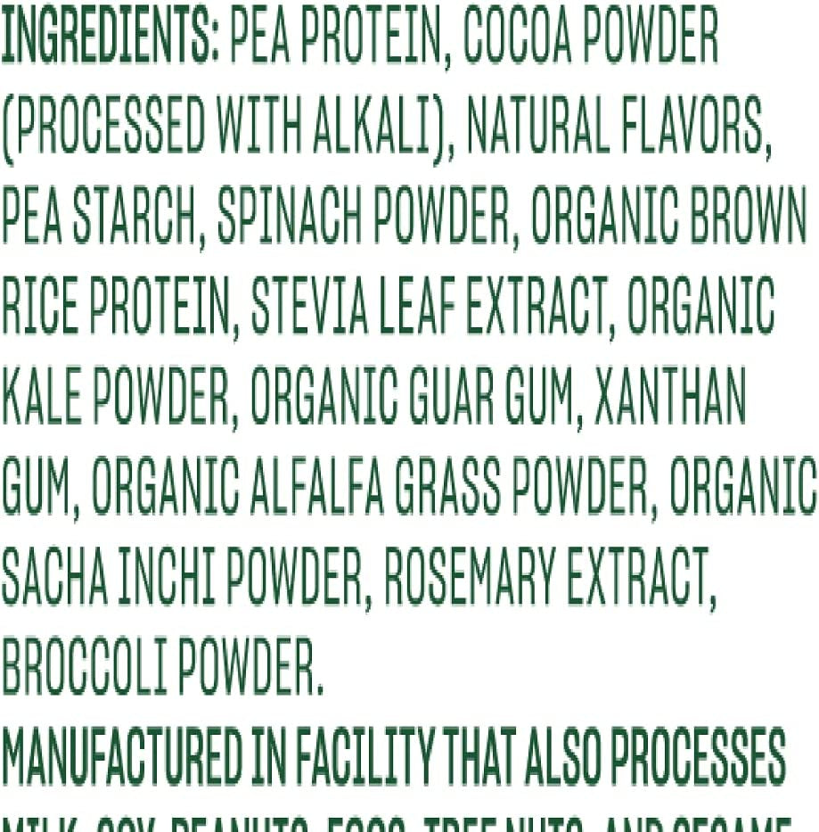 Protein & Greens Powder, Chocolate, 28.7 Ounce